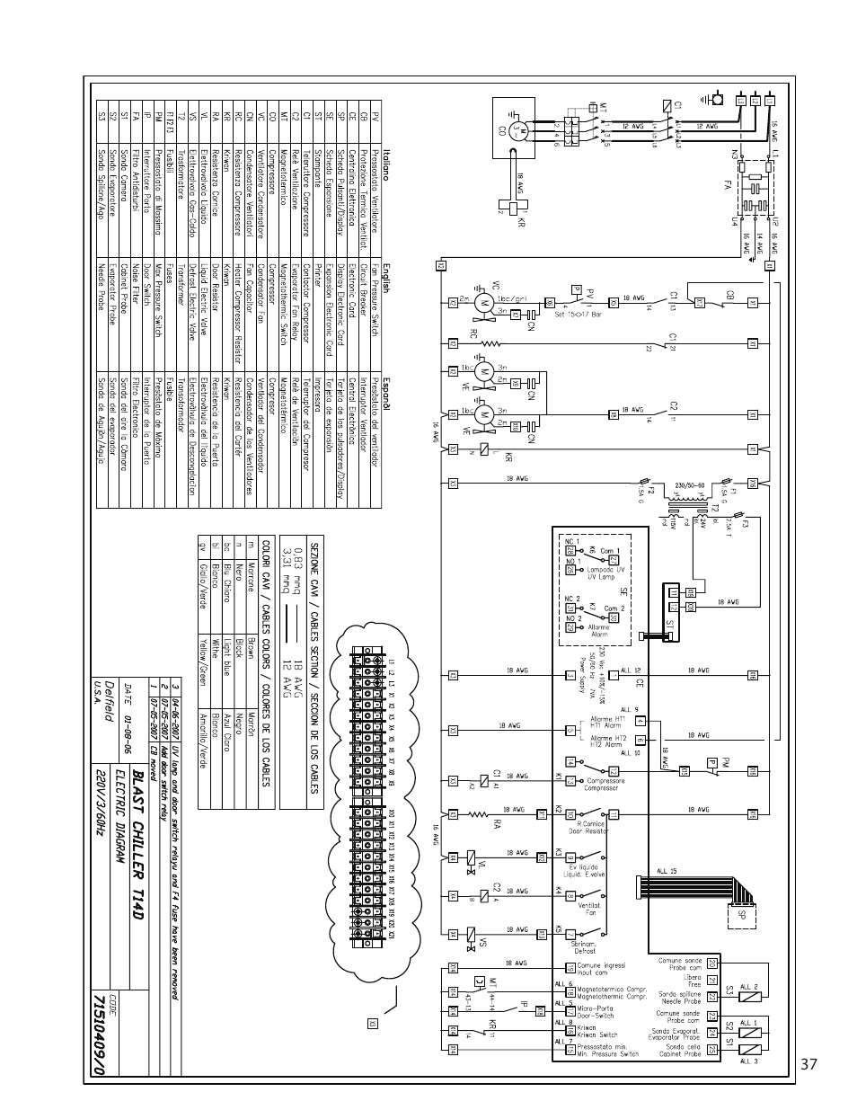 Delfield T5 User Manual | Page 37 / 44