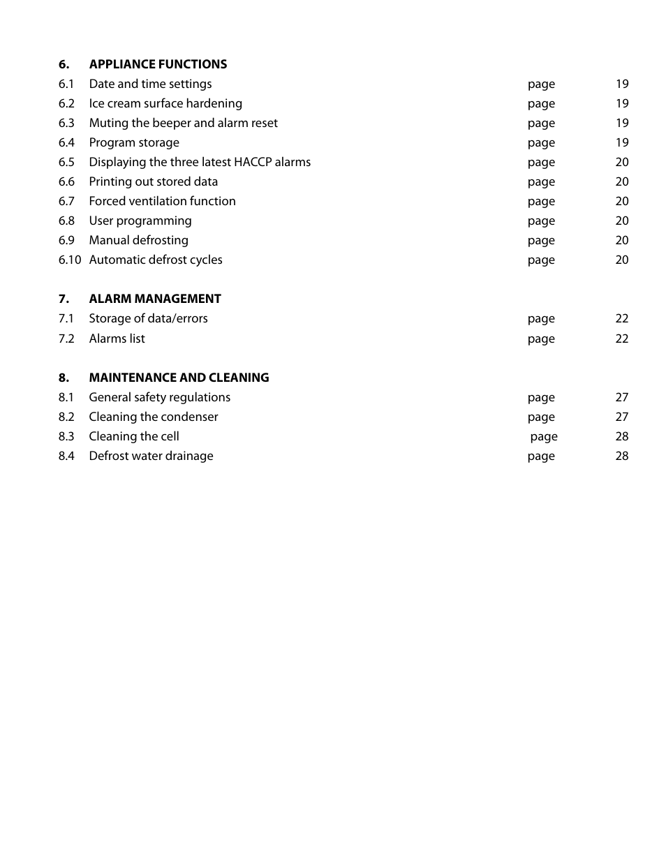 Delfield T40 User Manual | Page 3 / 44