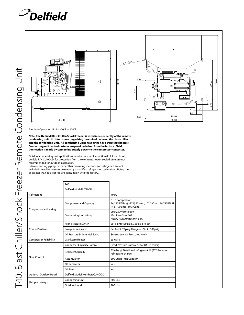 Delfield | Delfield T40 User Manual | Page 30 / 44