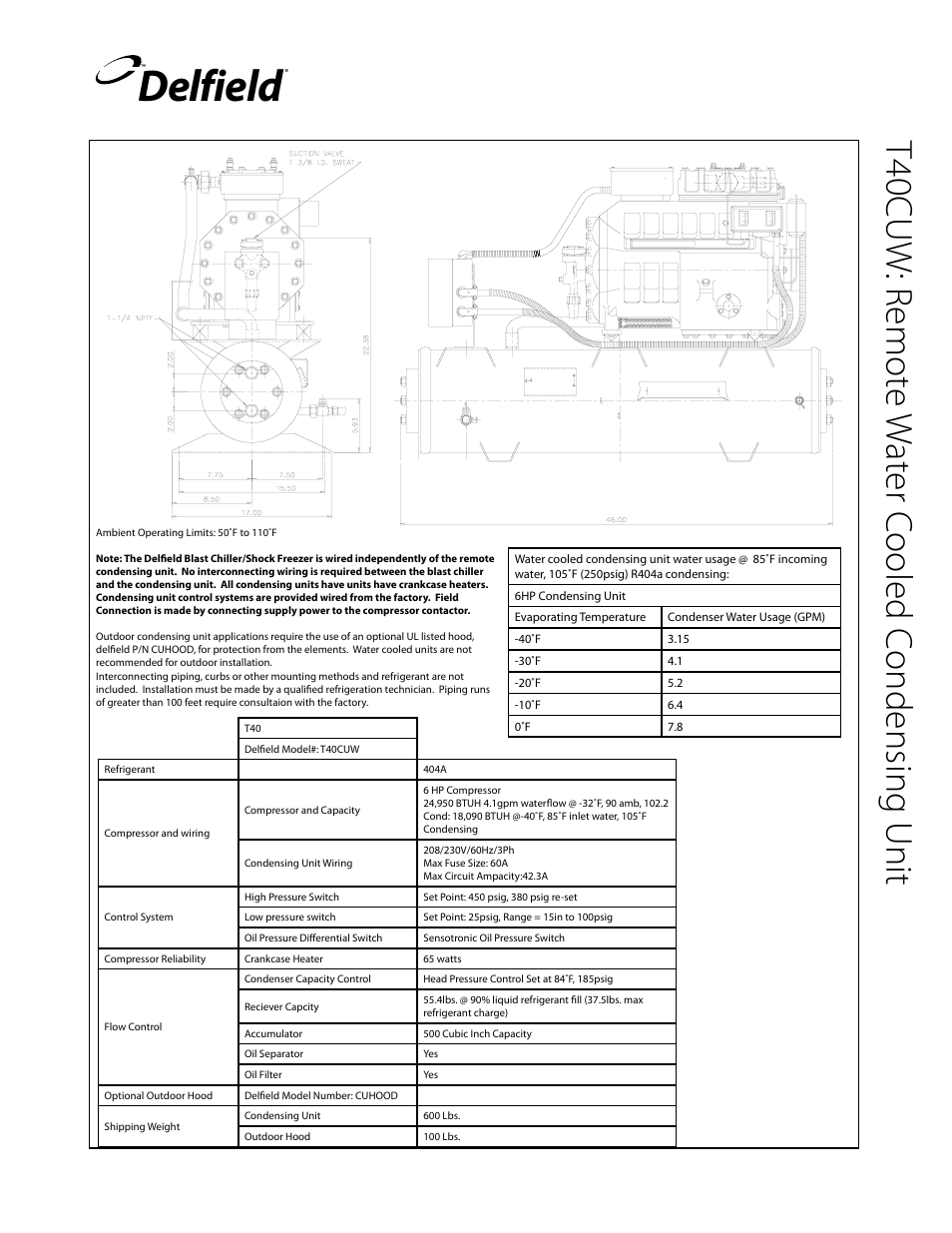 Delfield | Delfield T40 User Manual | Page 31 / 44