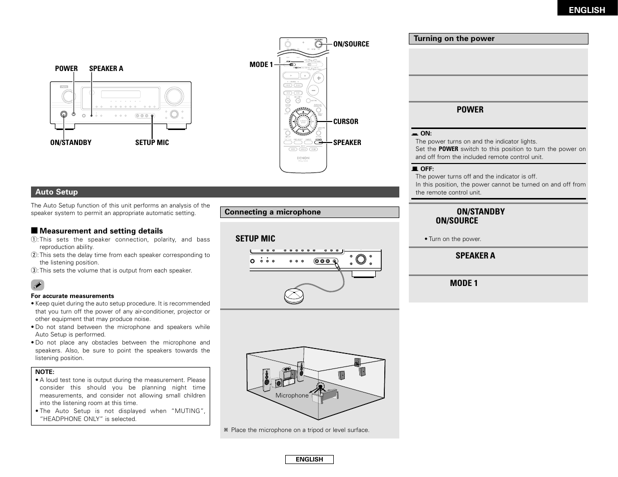 Denon AVR-1706 User Manual | Page 11 / 61