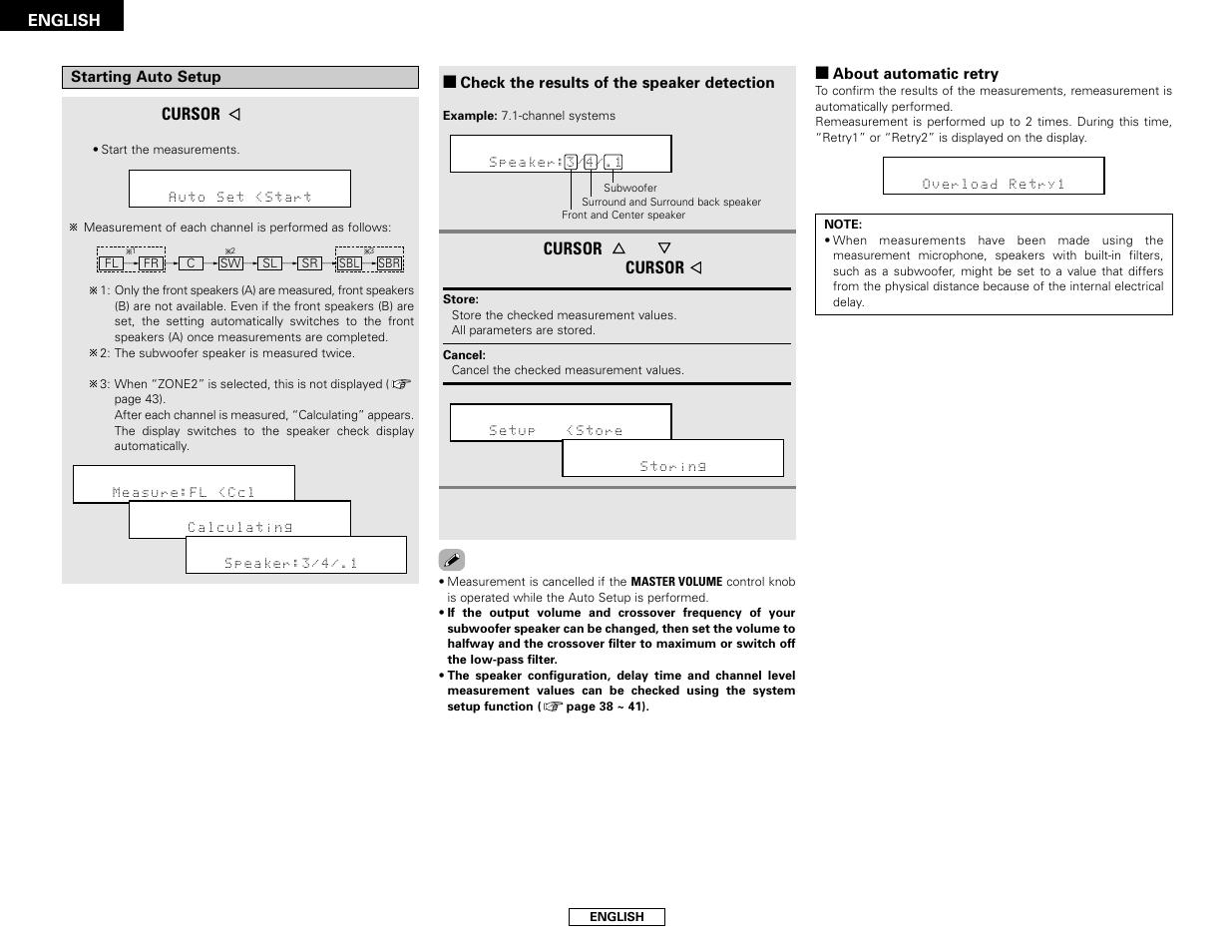 Denon AVR-1706 User Manual | Page 12 / 61