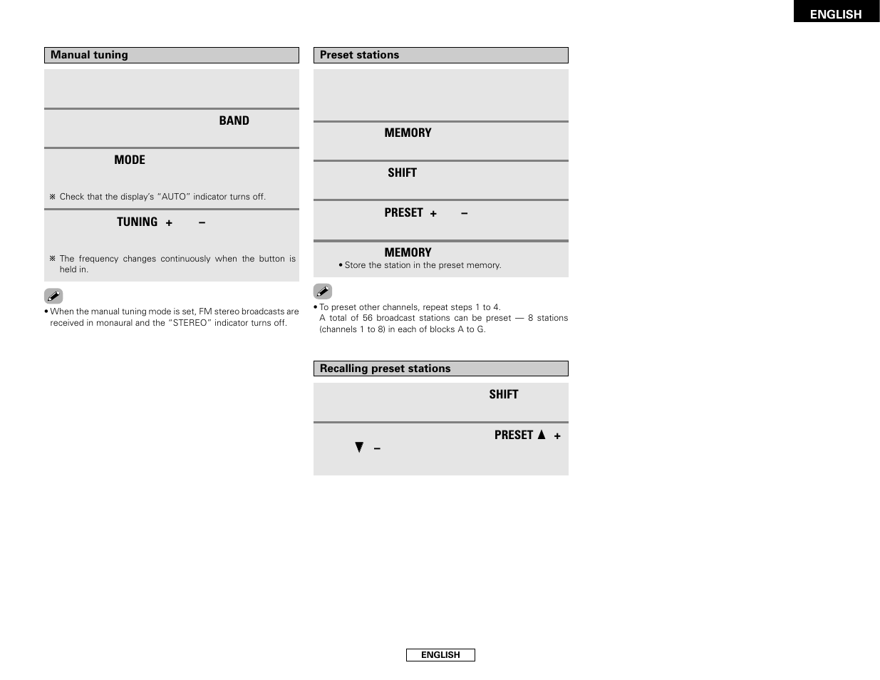 Denon AVR-1706 User Manual | Page 33 / 61