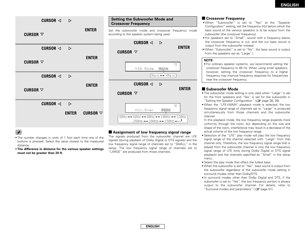 Denon AVR-1706 User Manual | Page 43 / 61