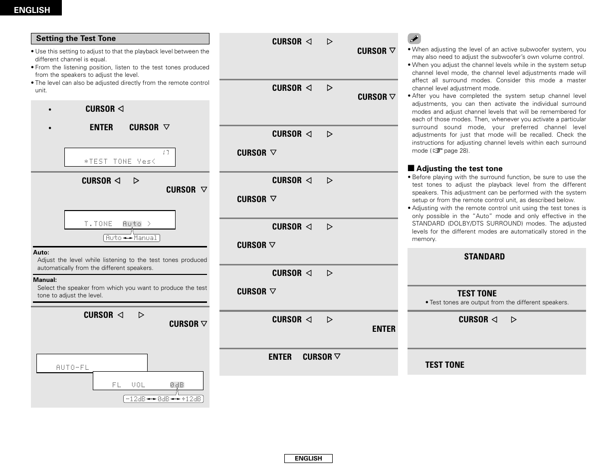 Denon AVR-1706 User Manual | Page 44 / 61