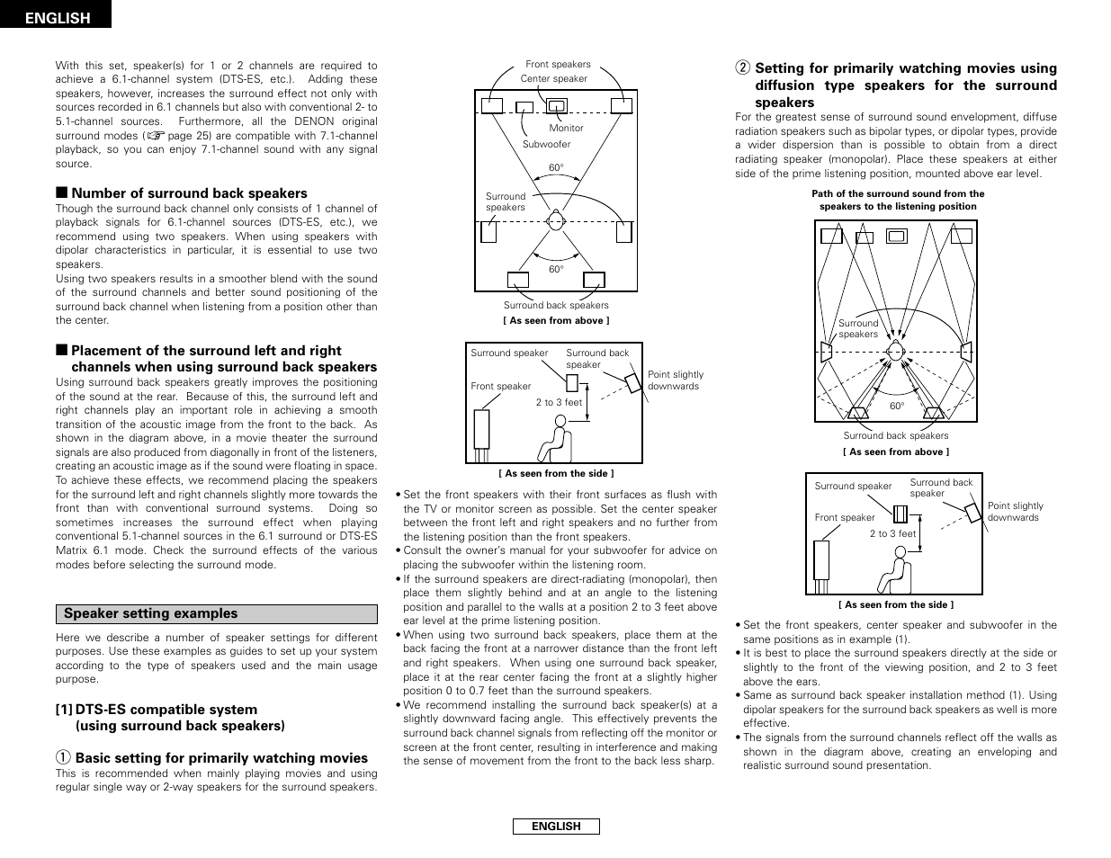 Denon AVR-1706 User Manual | Page 50 / 61
