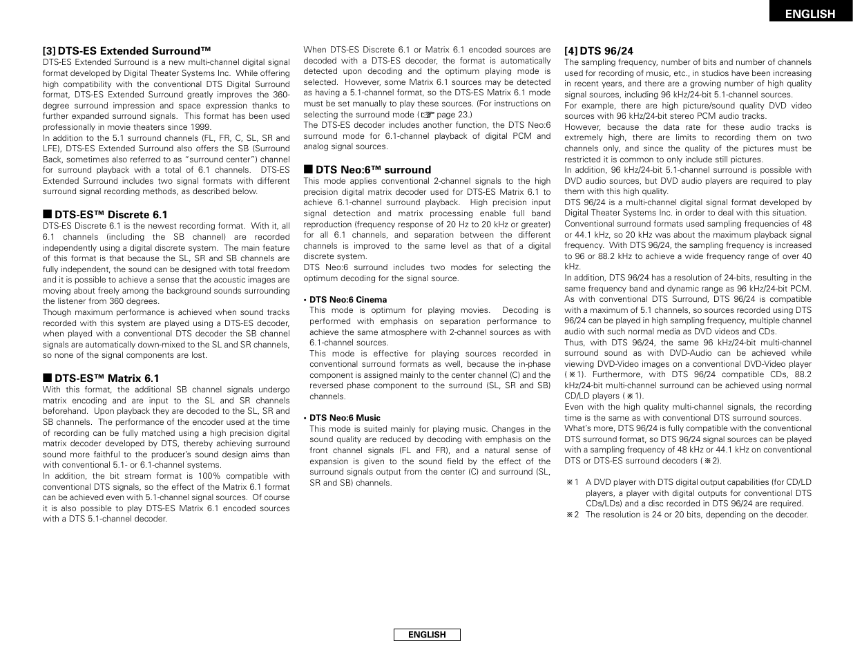 Denon AVR-1706 User Manual | Page 53 / 61