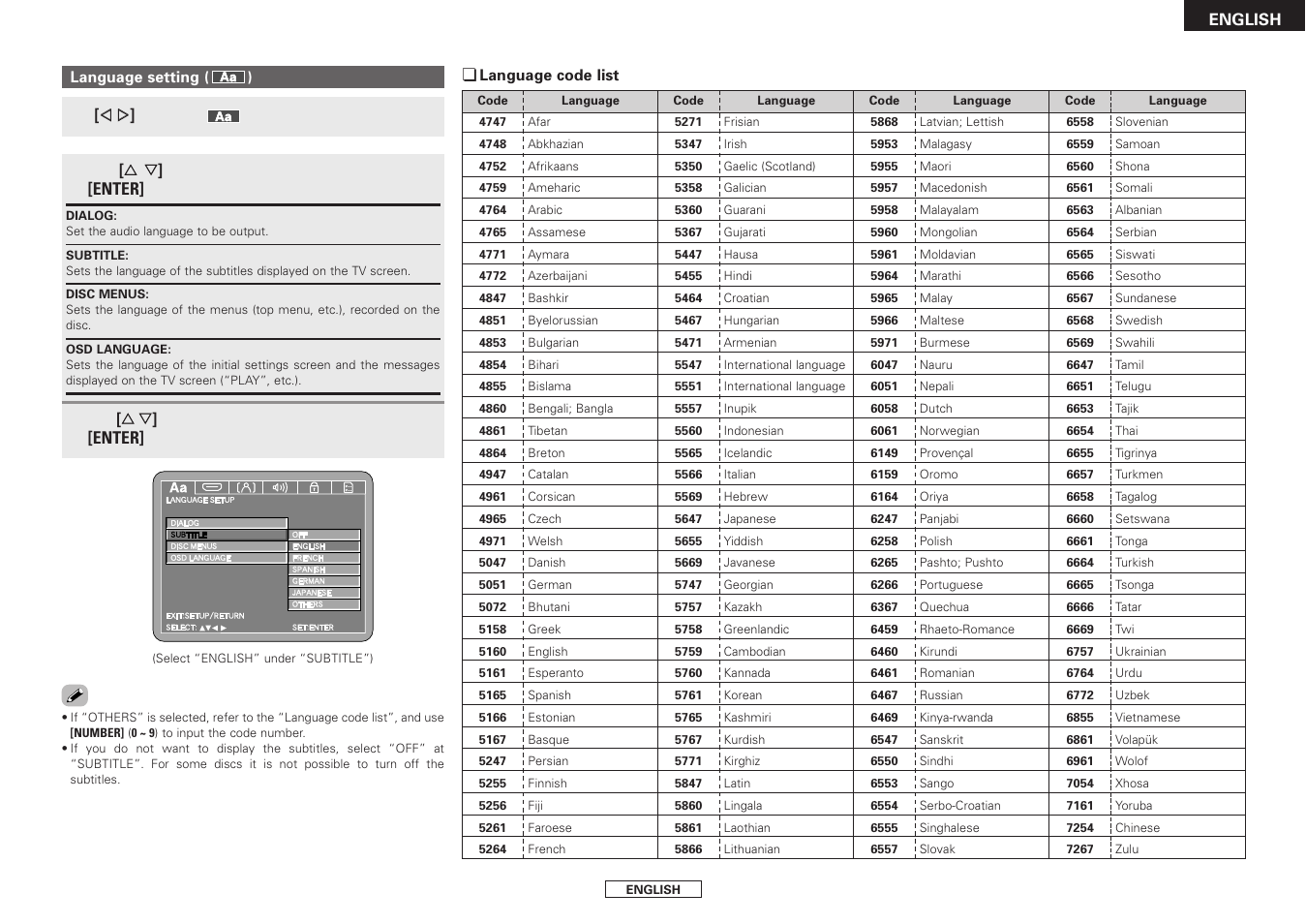 Denon DVD-3930CI User Manual | Page 19 / 56