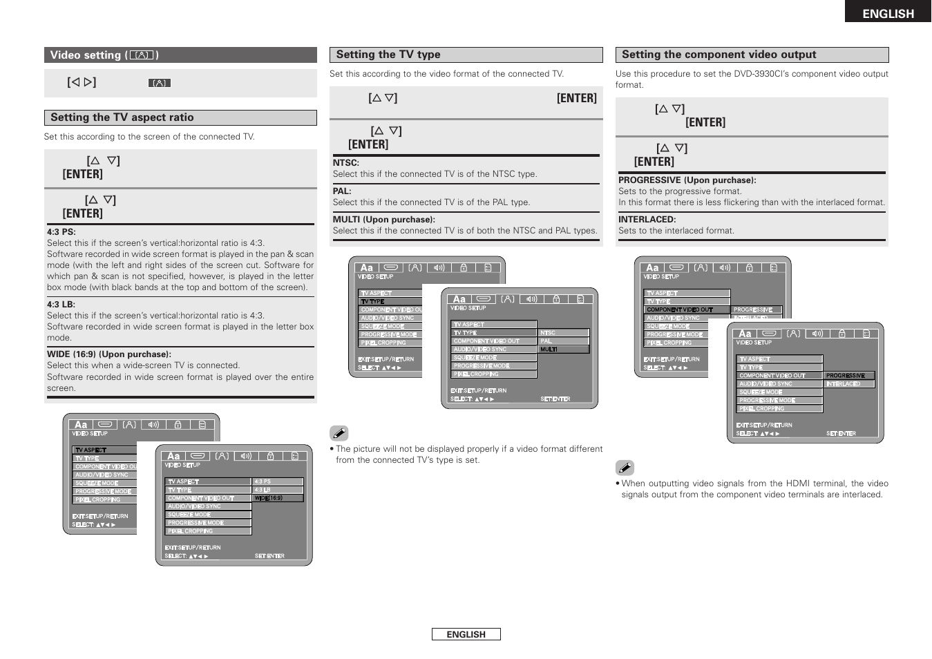 Denon DVD-3930CI User Manual | Page 23 / 56