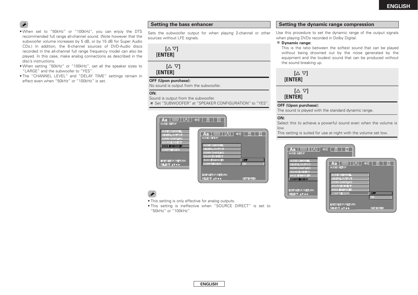 Denon DVD-3930CI User Manual | Page 27 / 56