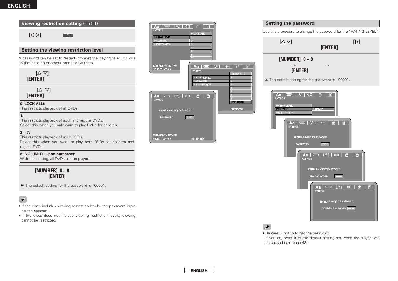 Denon DVD-3930CI User Manual | Page 28 / 56