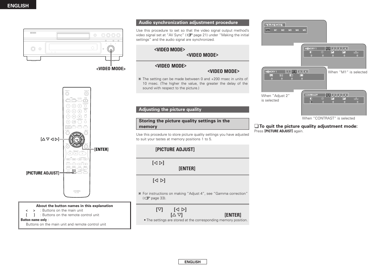 Denon DVD-3930CI User Manual | Page 34 / 56