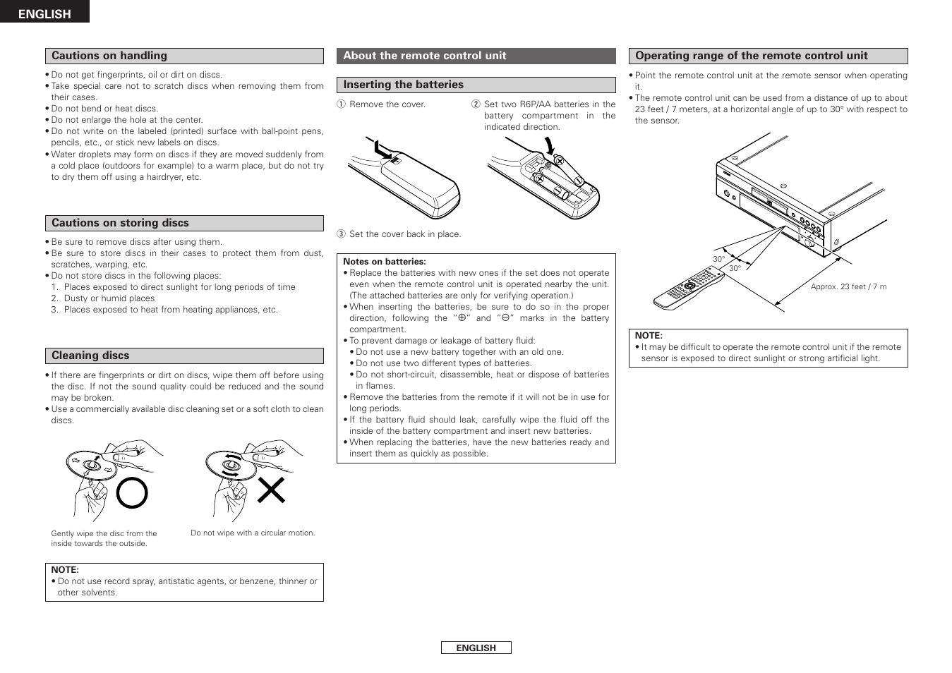 Denon DVD-3930CI User Manual | Page 8 / 56