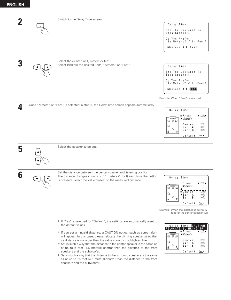 Denon AVR-3300 User Manual | Page 22 / 62