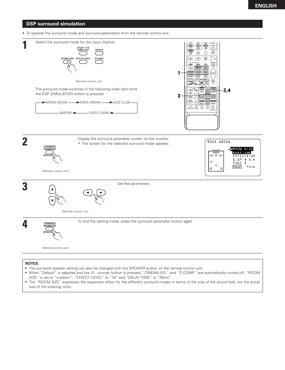 Denon AVR-3300 User Manual | Page 49 / 62