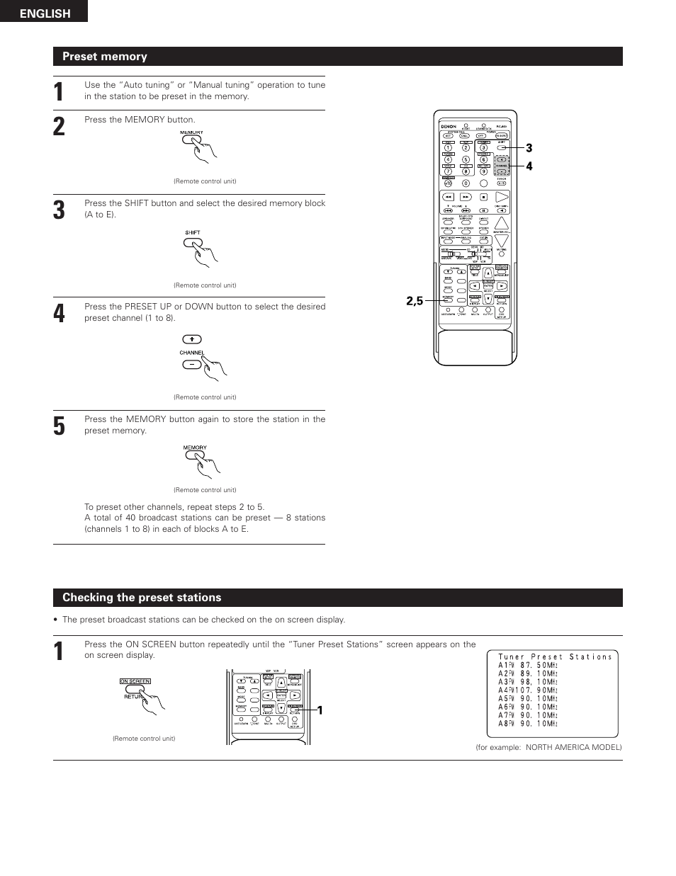 Denon AVR-3300 User Manual | Page 54 / 62