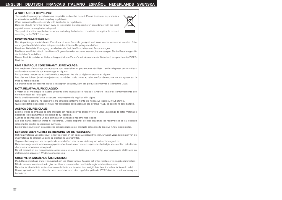 Denon AVR-2308 User Manual | Page 4 / 80