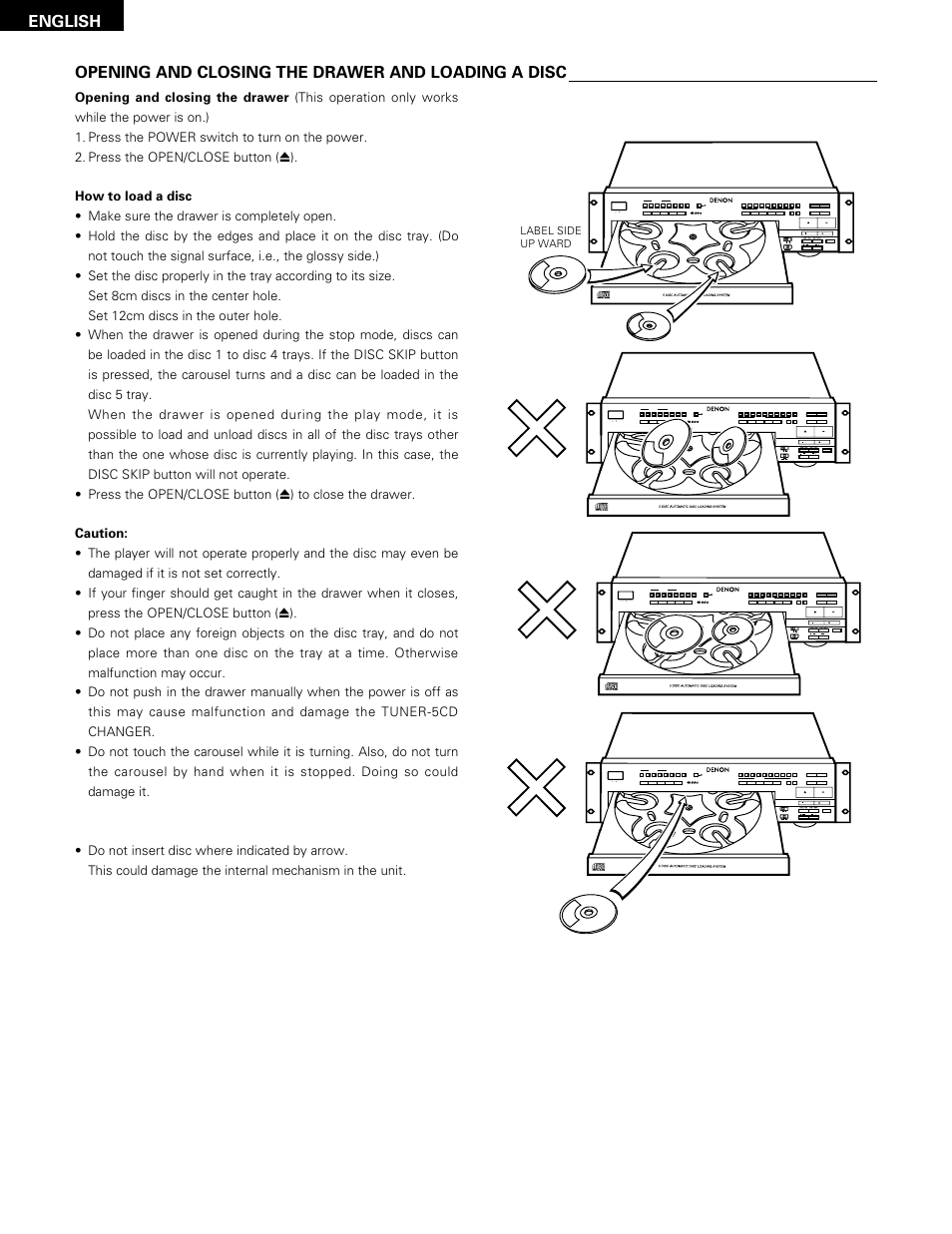 Denon DN-H800 User Manual | Page 12 / 24