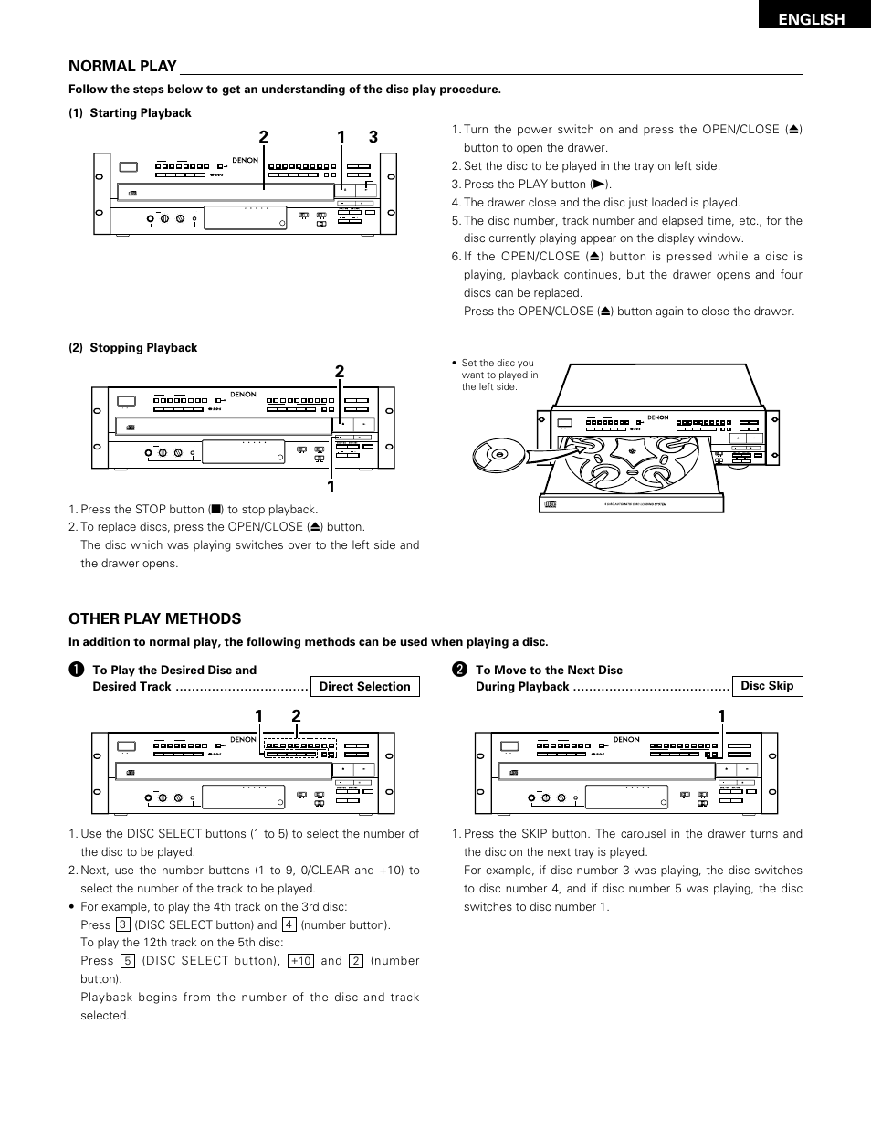 Denon DN-H800 User Manual | Page 15 / 24