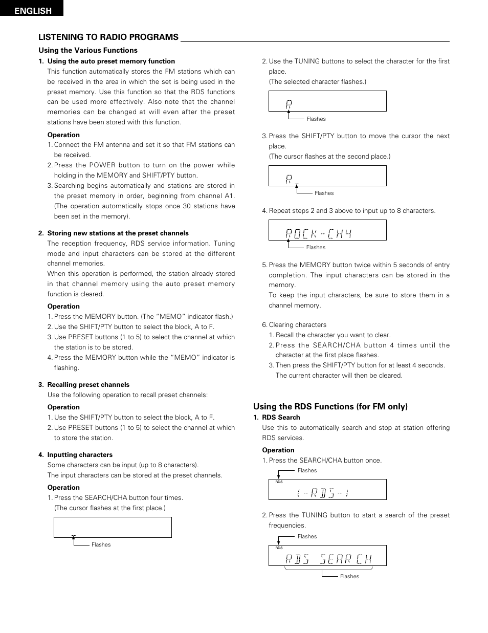 Denon DN-H800 User Manual | Page 20 / 24