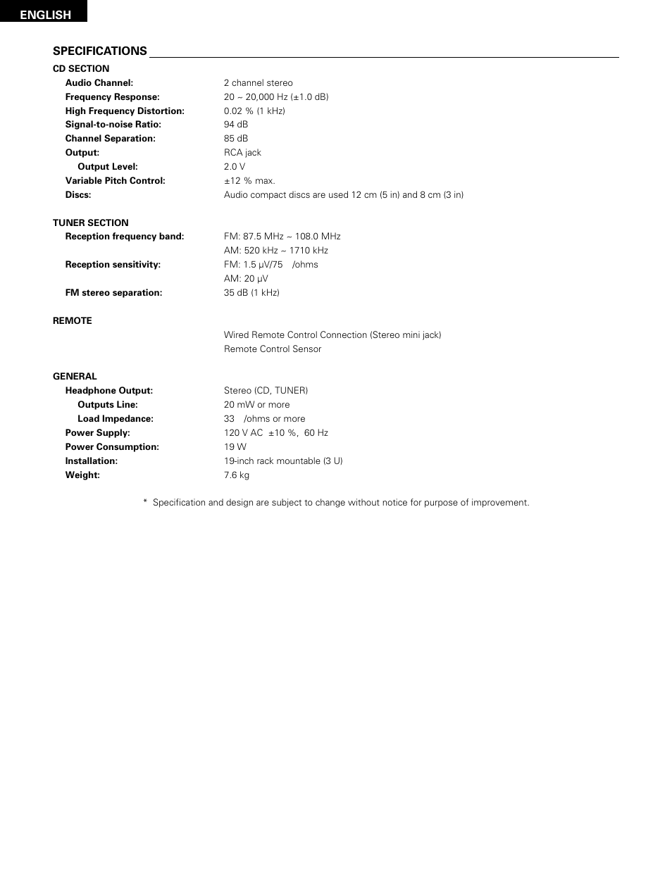 Denon DN-H800 User Manual | Page 24 / 24