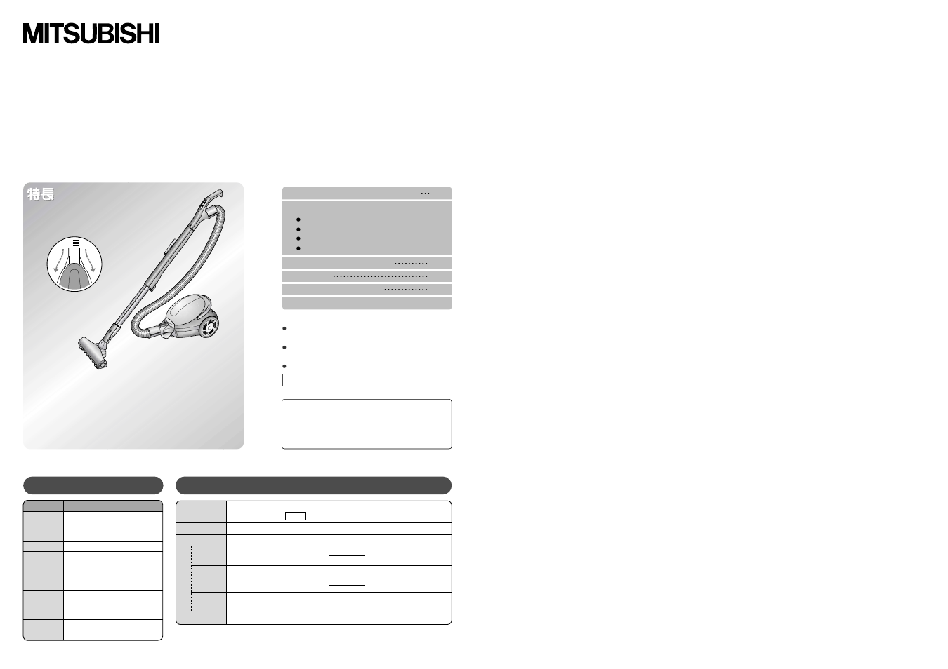 MITSUBISHI ELECTRIC TC-CF5J User Manual | 5 pages