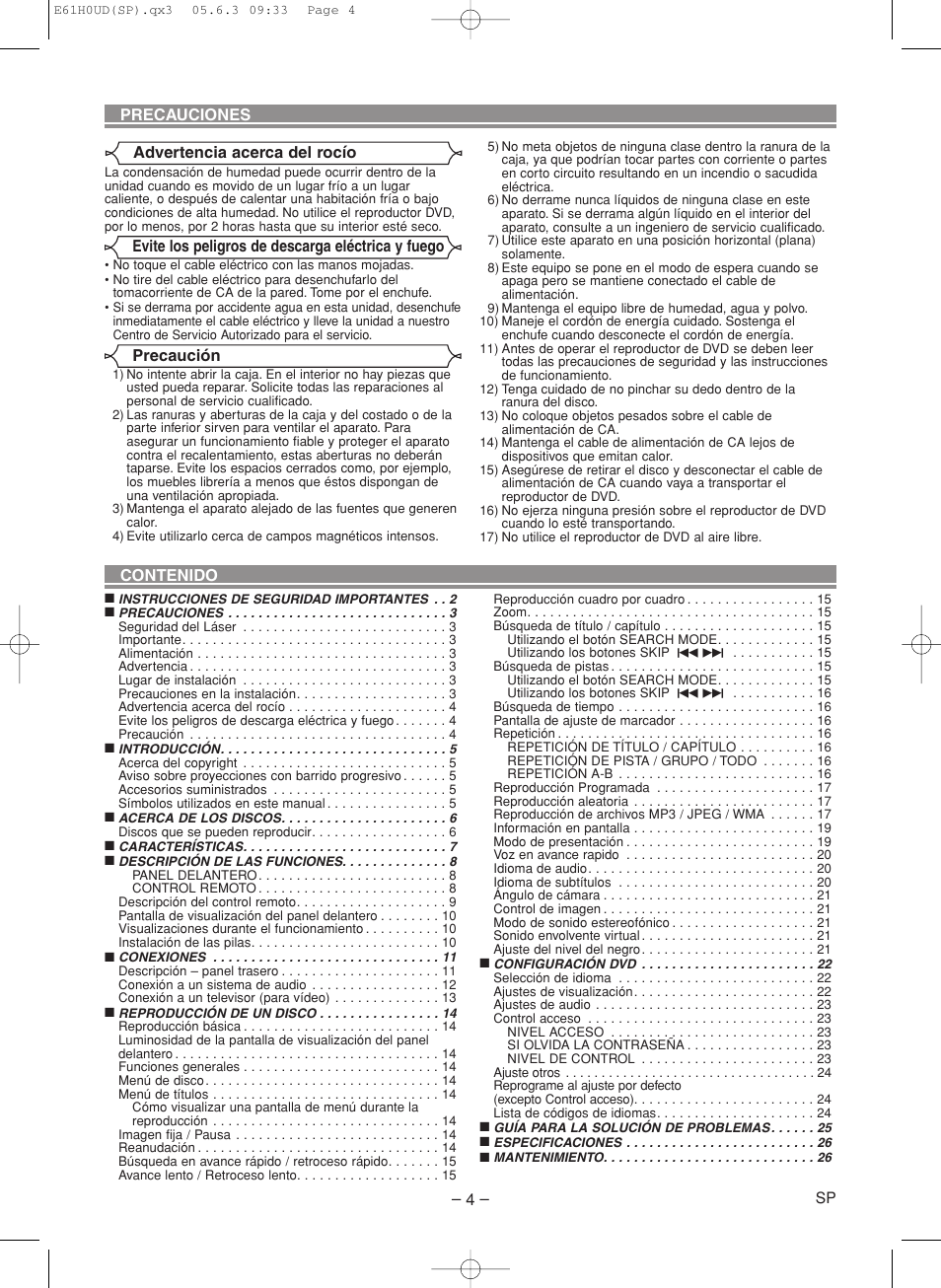 Denon DVD-556 User Manual | Page 30 / 54