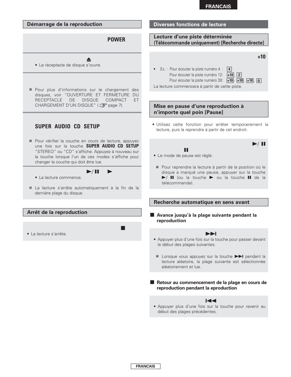 Denon DCD-1500AE User Manual | Page 37 / 90