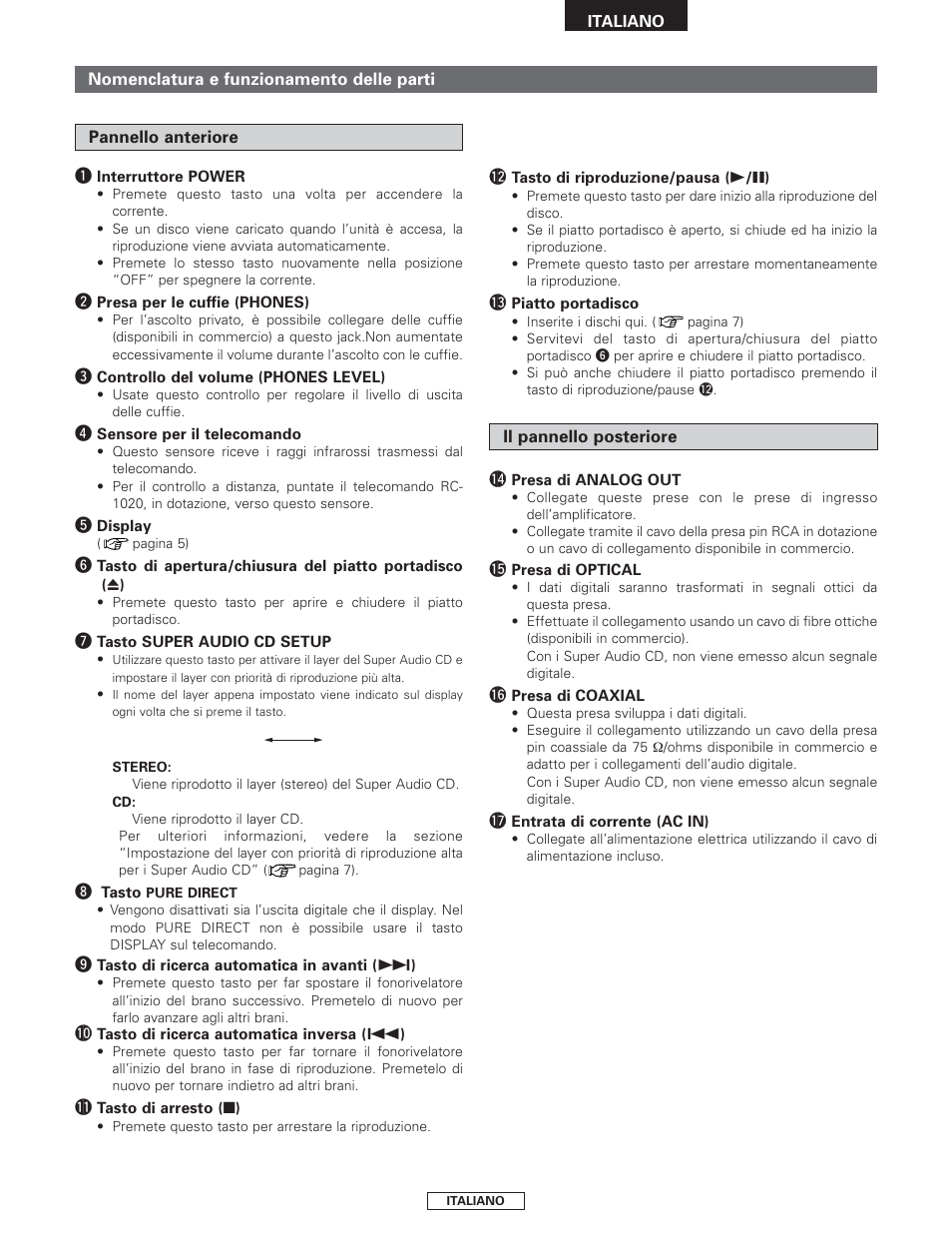 Denon DCD-1500AE User Manual | Page 45 / 90
