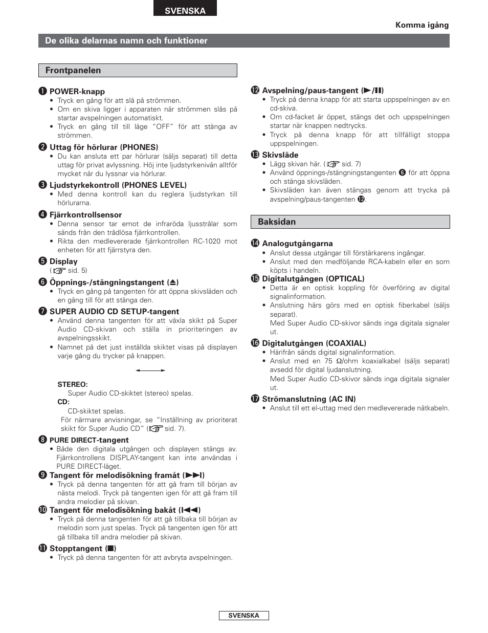 Denon DCD-1500AE User Manual | Page 81 / 90