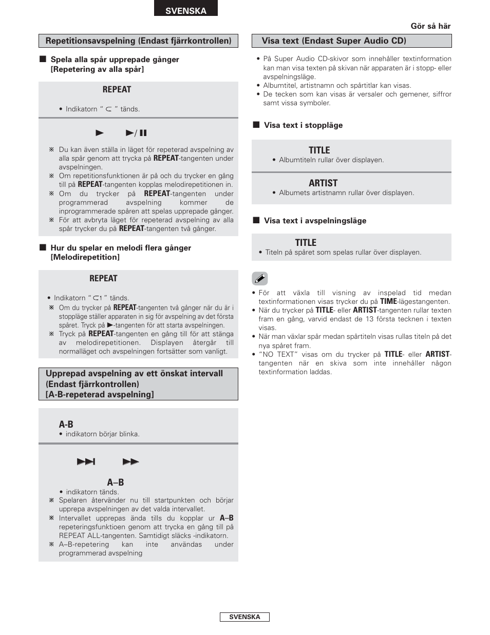 Denon DCD-1500AE User Manual | Page 87 / 90