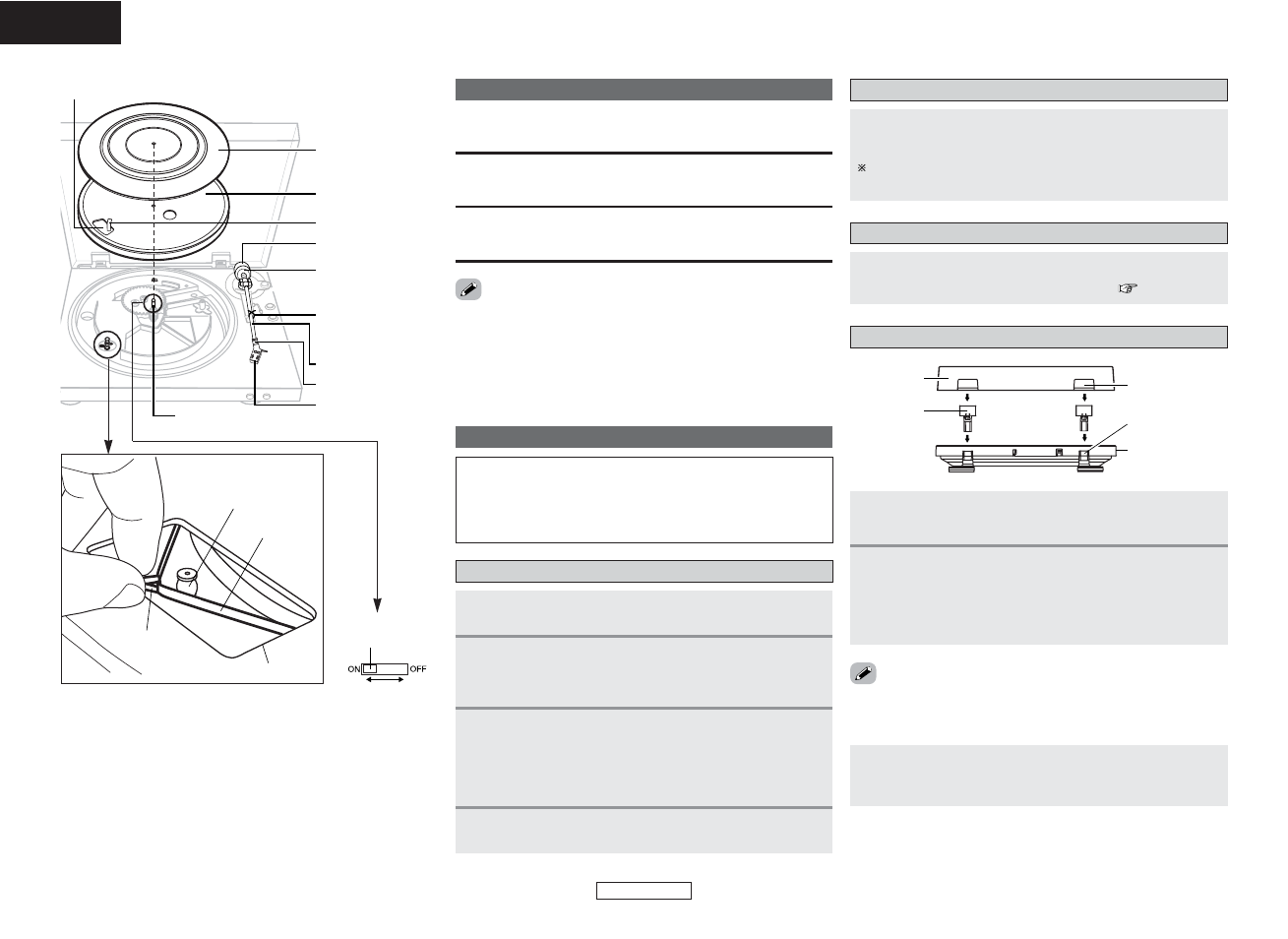 Denon DP-300F User Manual | Page 6 / 12