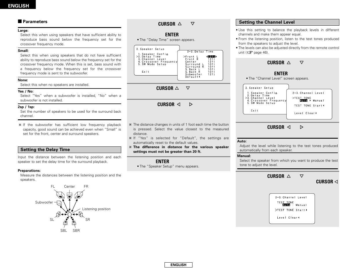 Denon AVR-786 User Manual | Page 48 / 68