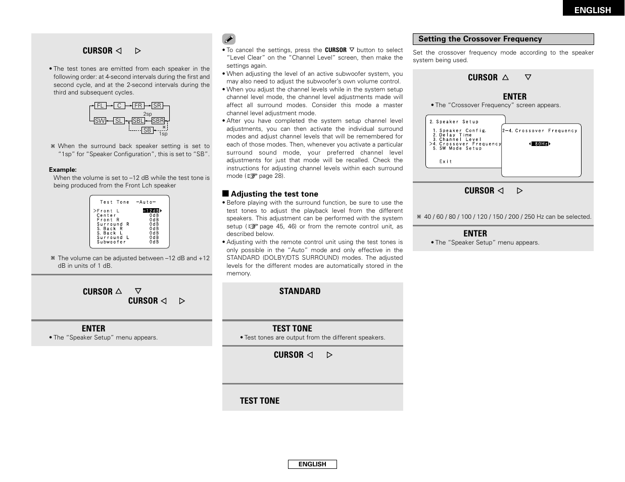 Denon AVR-786 User Manual | Page 49 / 68