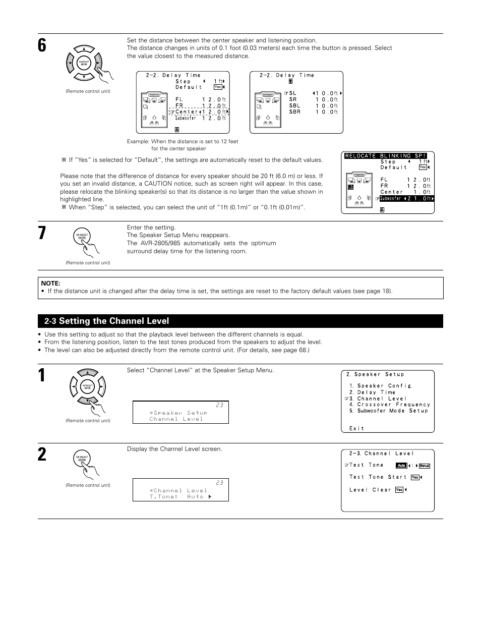 Denon AVR-985 User Manual | Page 32 / 100