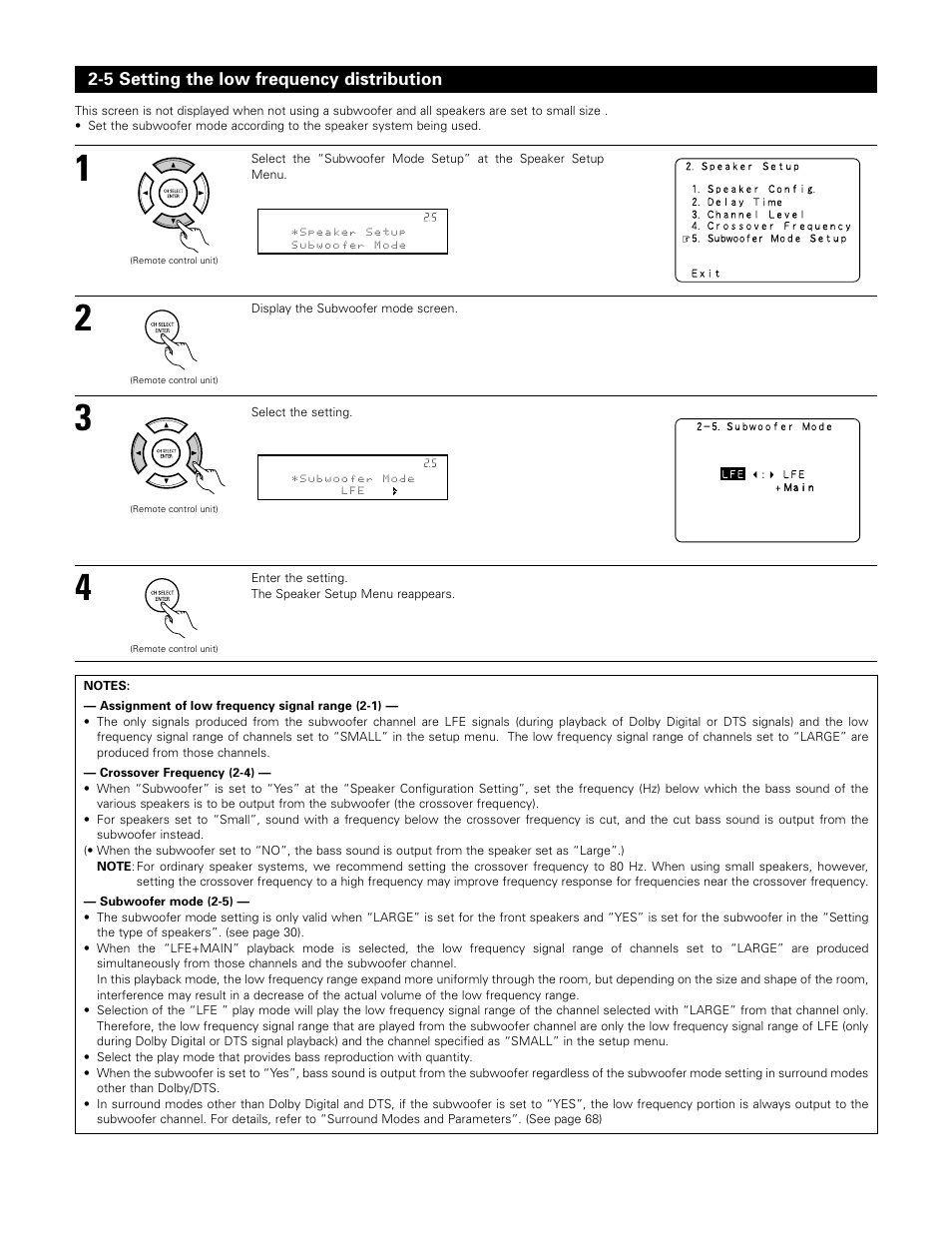 Denon AVR-985 User Manual | Page 35 / 100