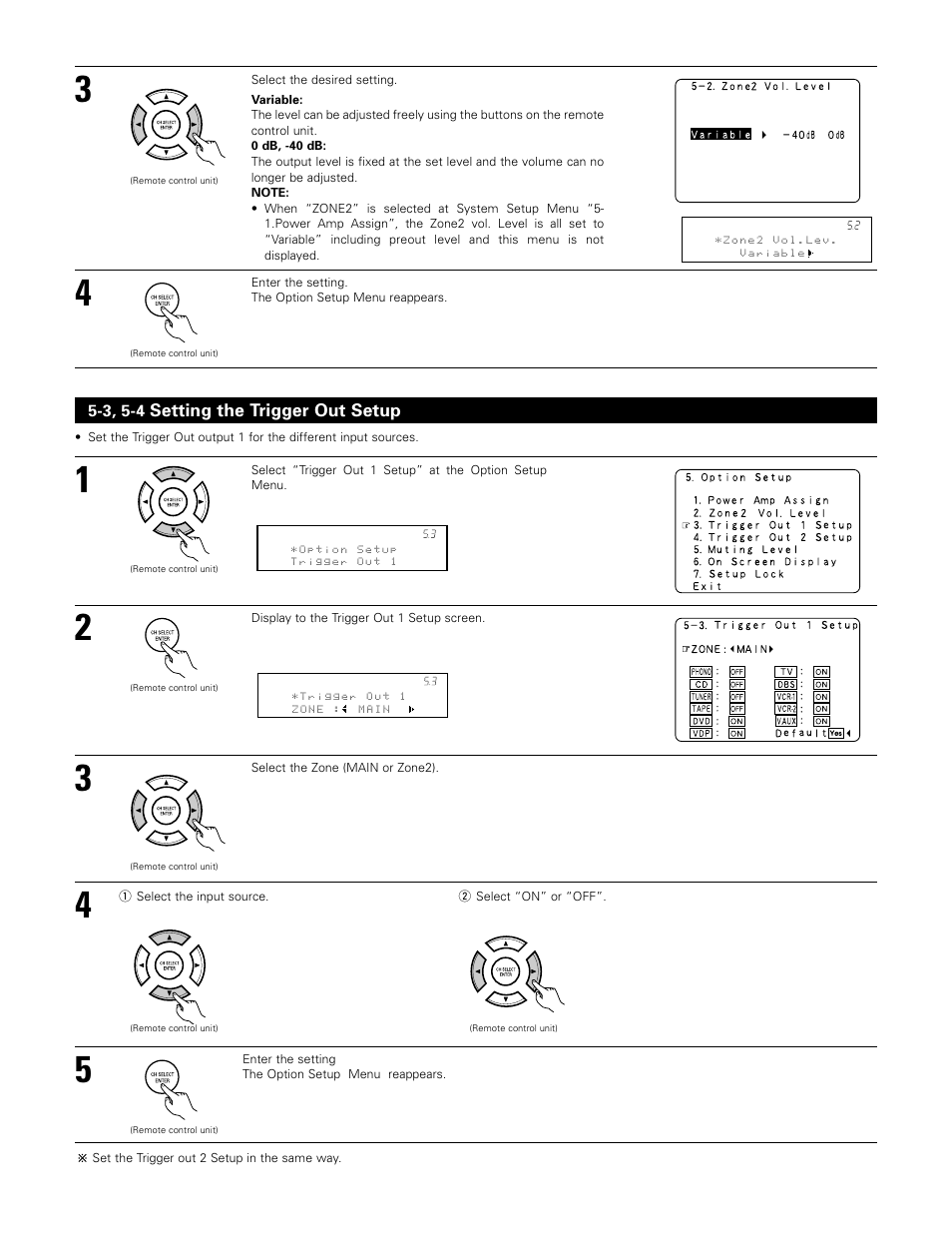 Denon AVR-985 User Manual | Page 44 / 100