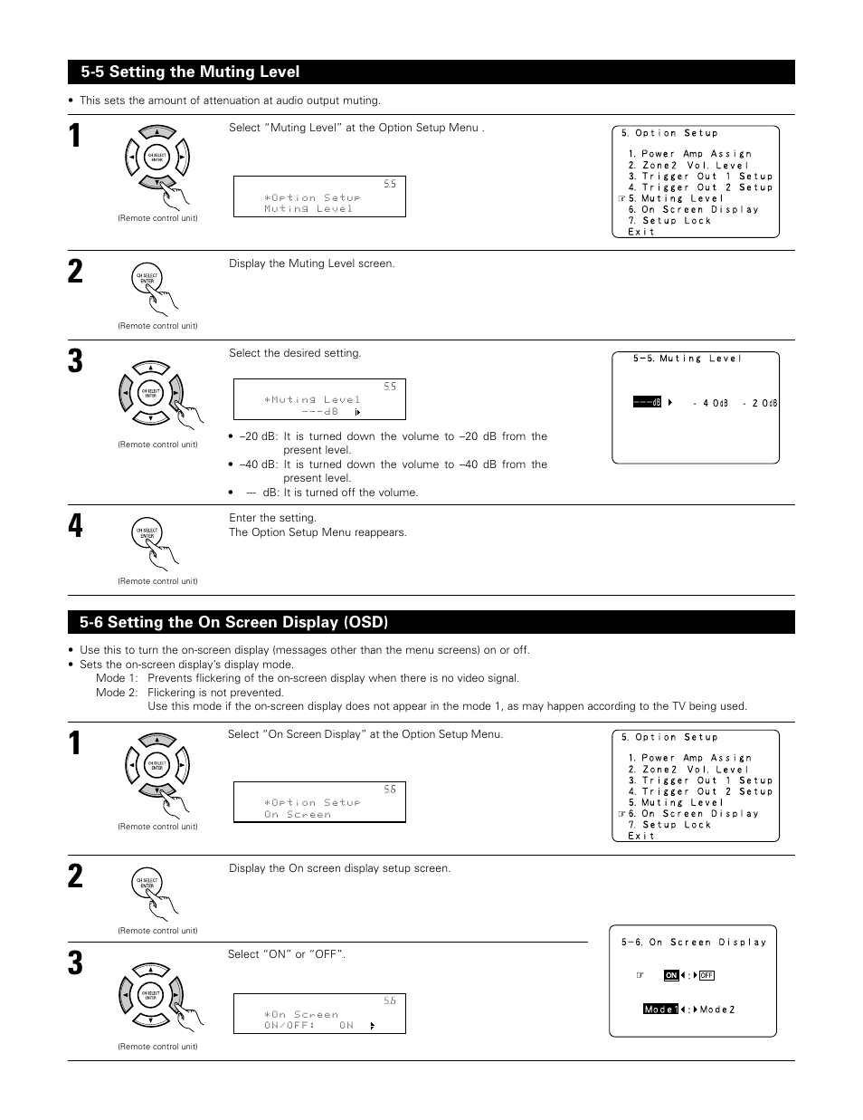 Denon AVR-985 User Manual | Page 45 / 100