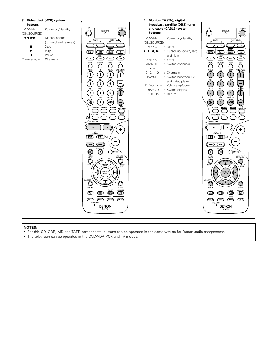 Denon AVR-985 User Manual | Page 52 / 100