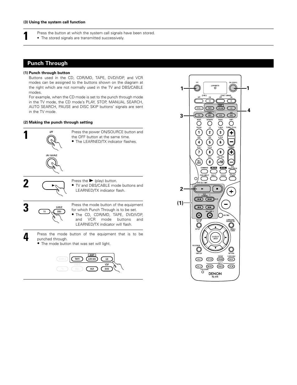 Denon AVR-985 User Manual | Page 55 / 100