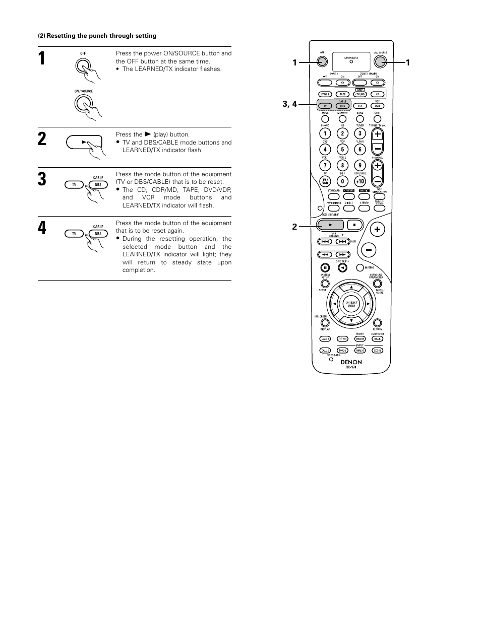 Denon AVR-985 User Manual | Page 57 / 100