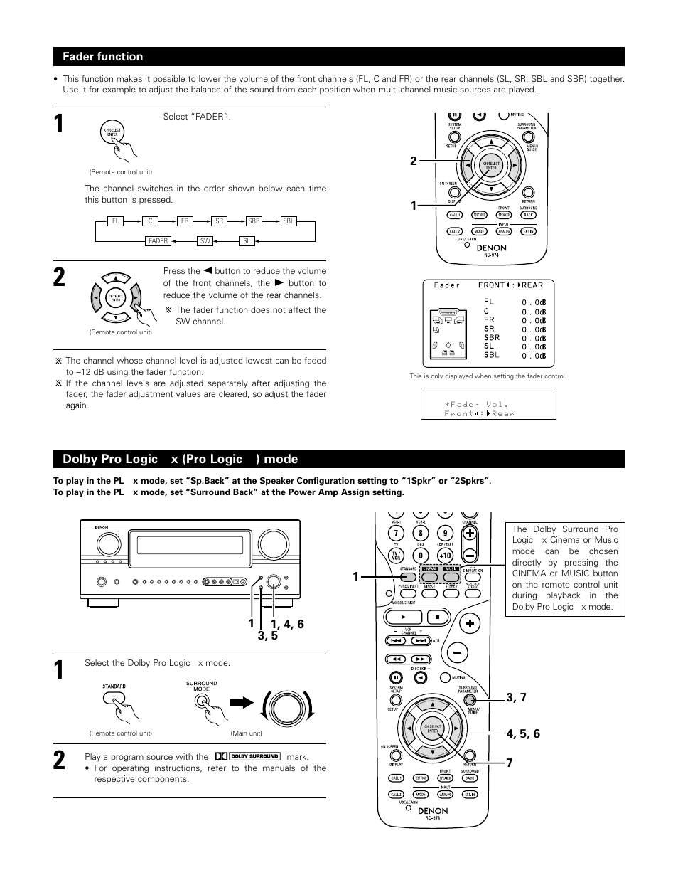 Denon AVR-985 User Manual | Page 69 / 100