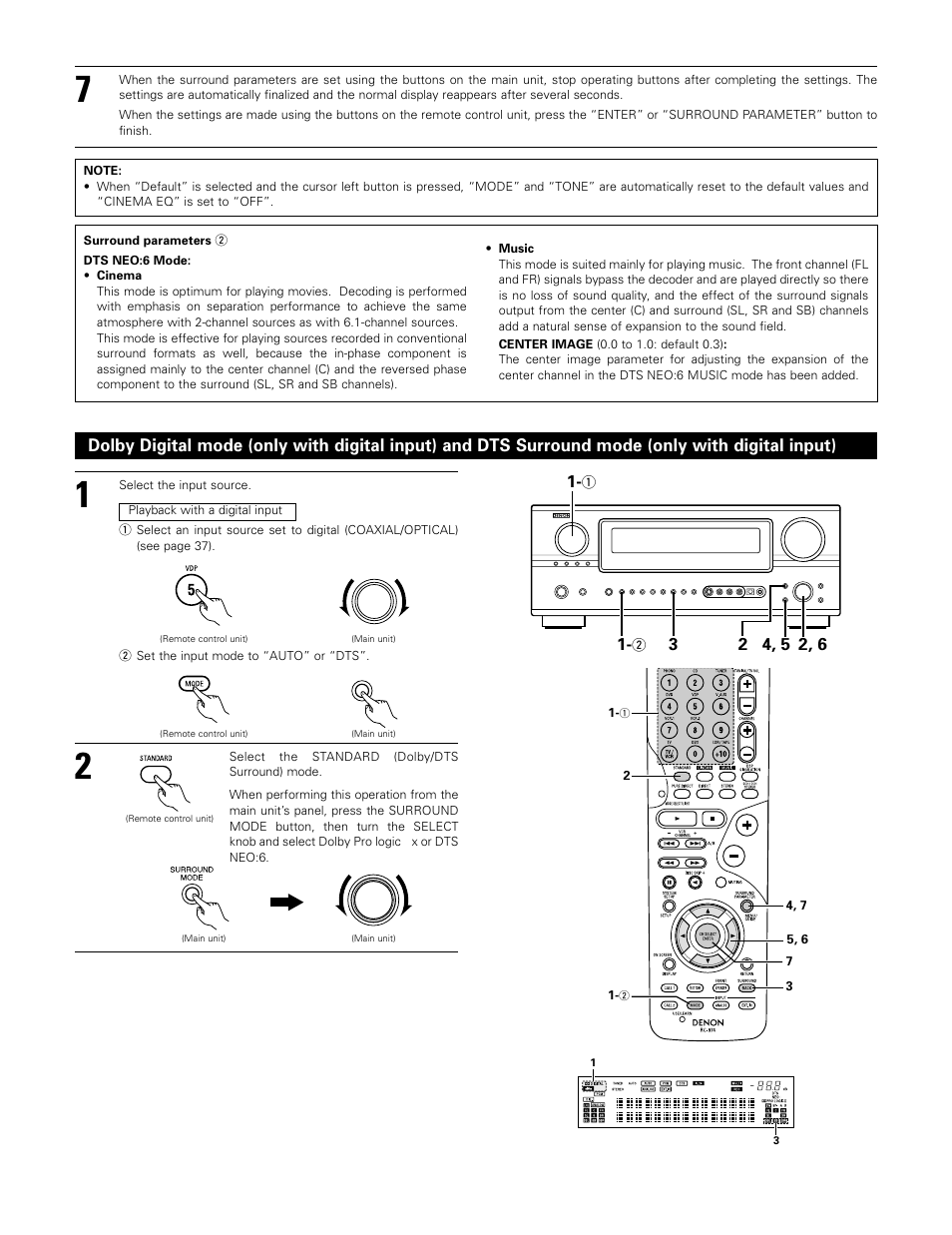 Denon AVR-985 User Manual | Page 72 / 100