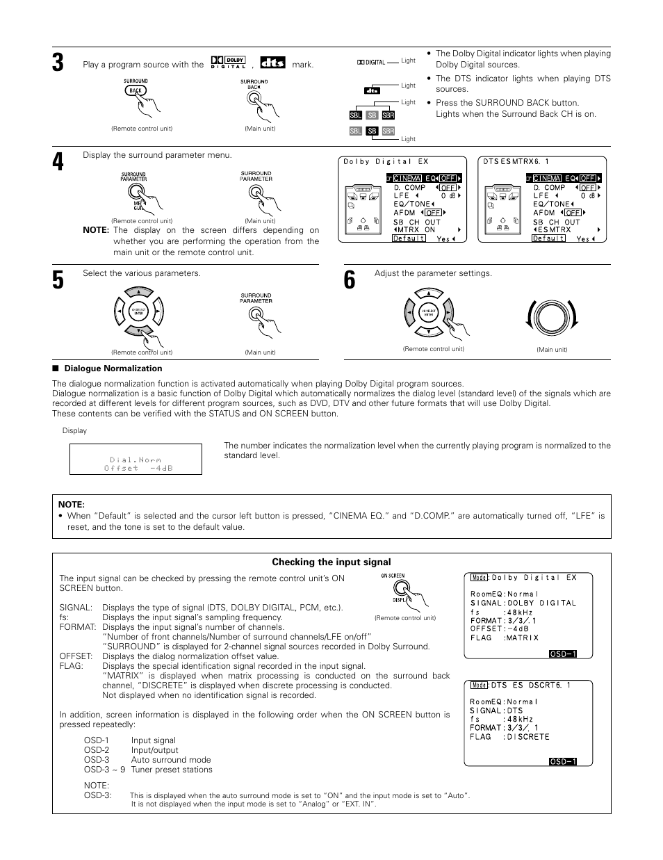 Denon AVR-985 User Manual | Page 73 / 100