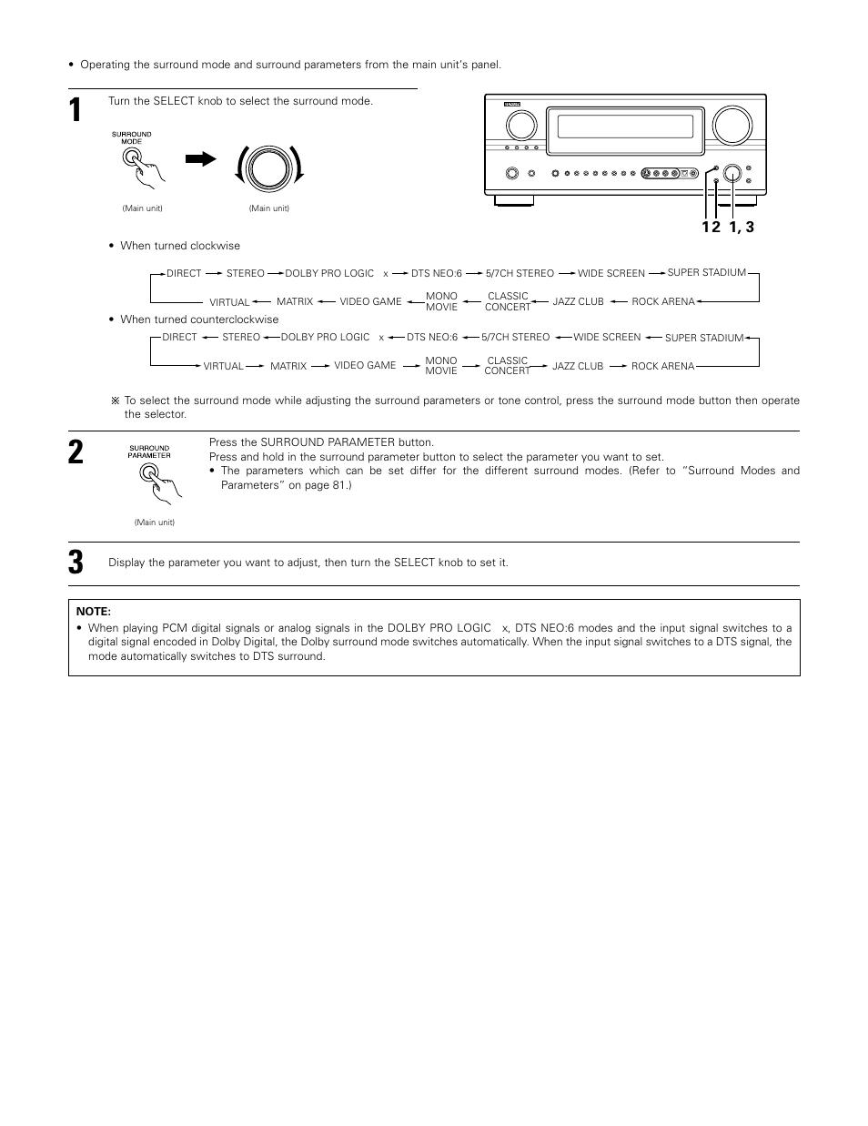 Denon AVR-985 User Manual | Page 78 / 100