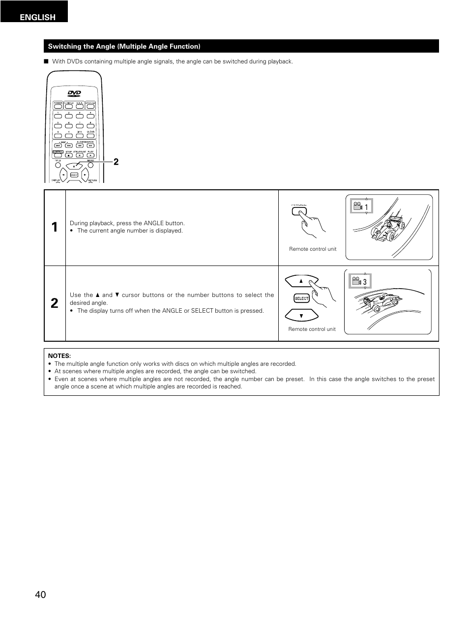 Denon DMV-3700 User Manual | Page 40 / 62