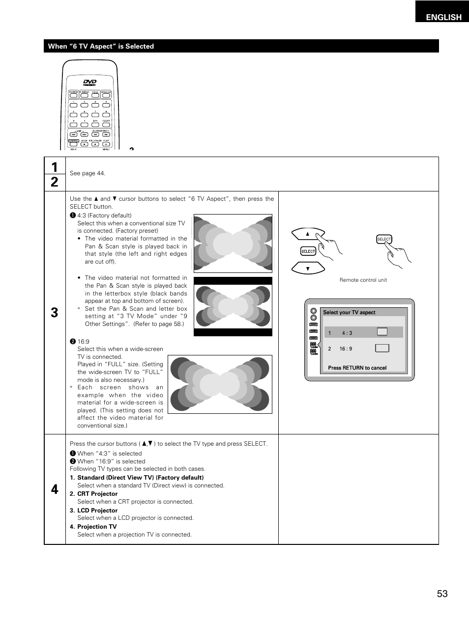 Denon DMV-3700 User Manual | Page 53 / 62