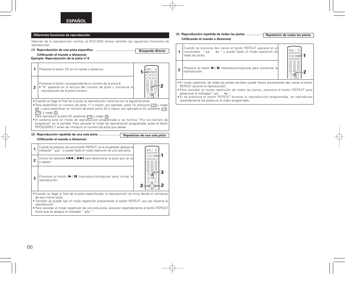 Denon RCD-M33 User Manual | Page 66 / 74
