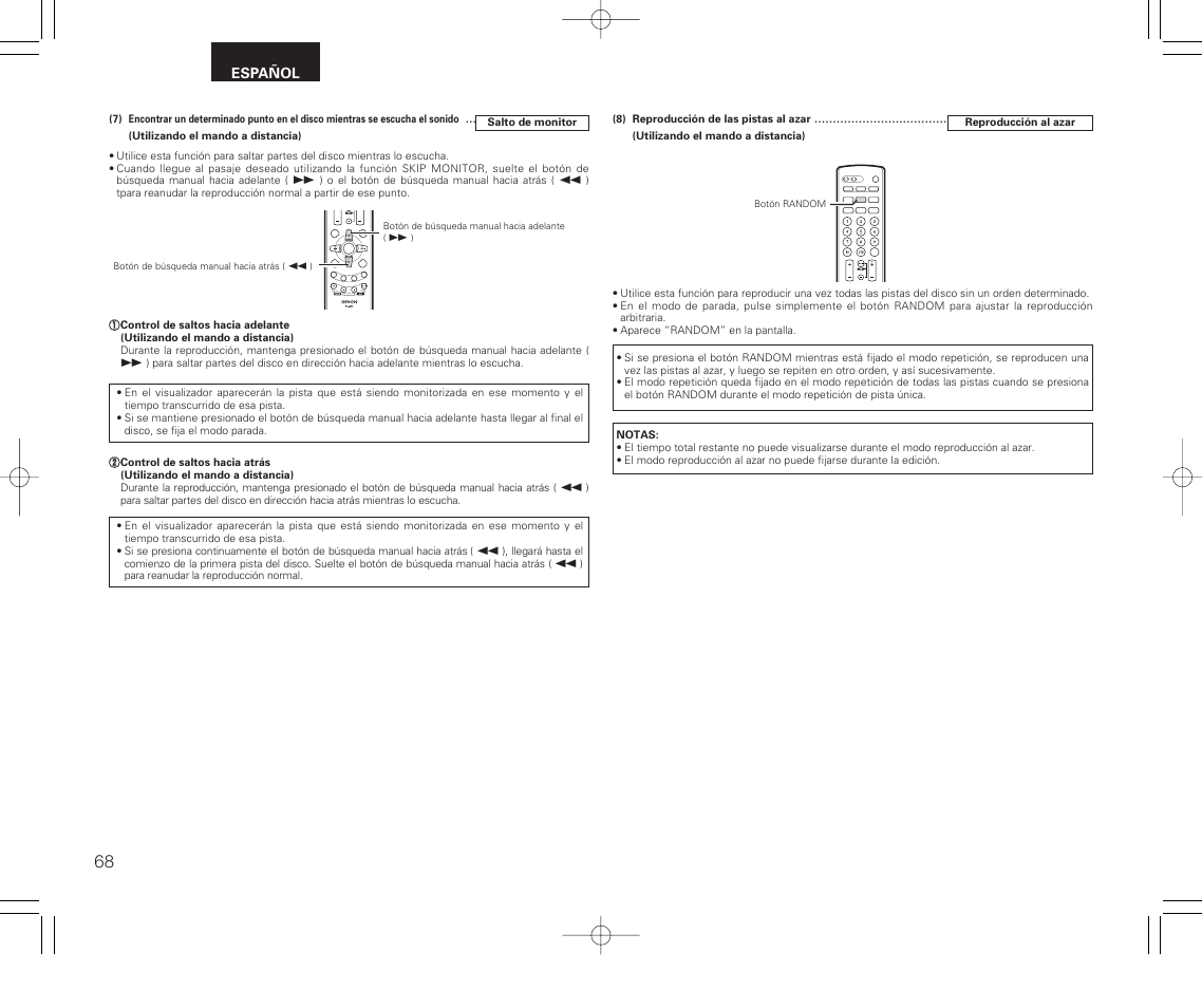 Denon RCD-M33 User Manual | Page 68 / 74