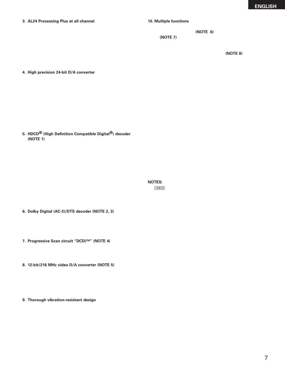 Denon DVD-5900 User Manual | Page 7 / 140